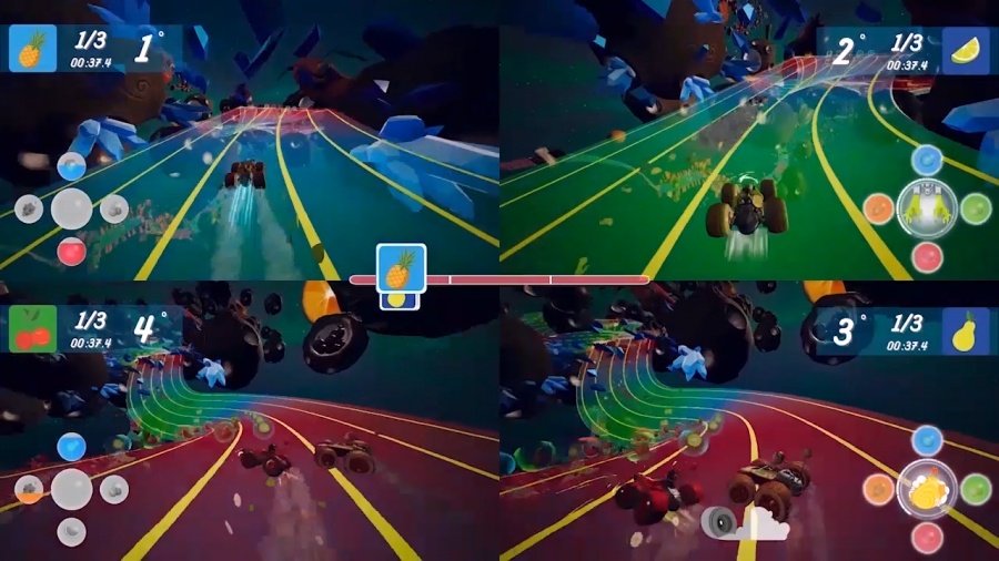 All-Star Fruit Racing Review - Screenshot 1 of 3