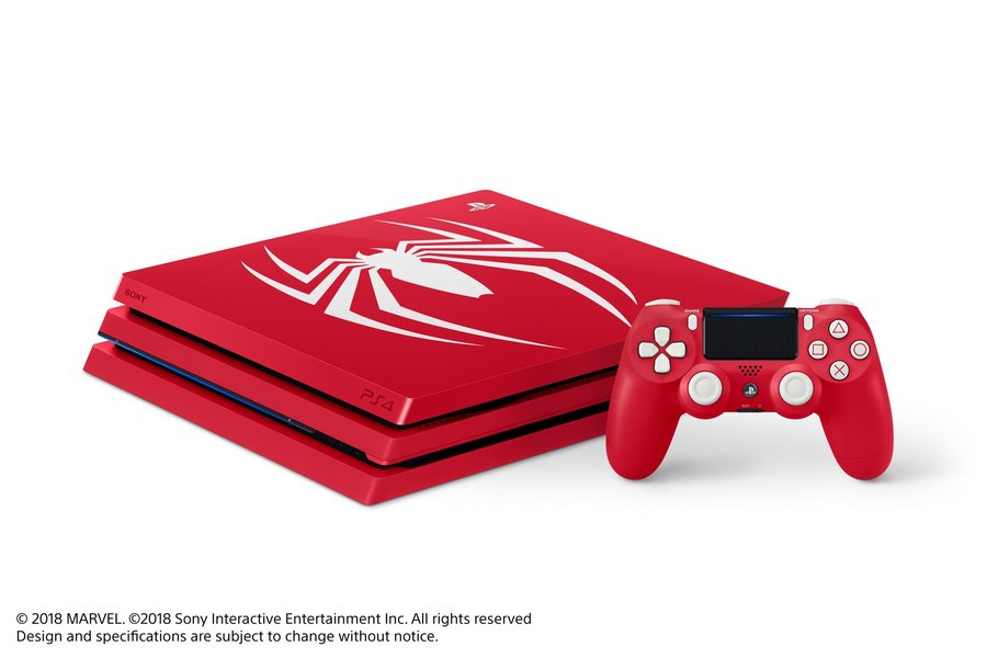 Marvel Spider-Man PS4 Pro Hardware Bundle 1