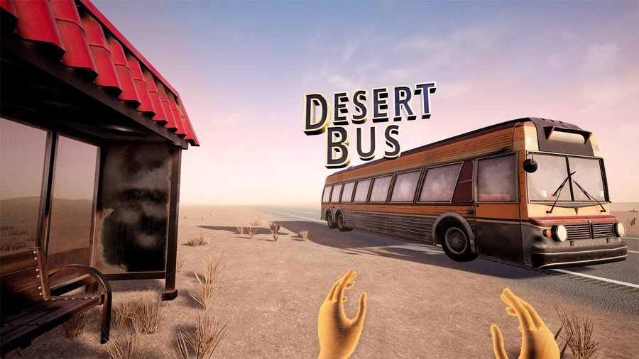 Desert Bus VR PSVR PlayStation VR 1