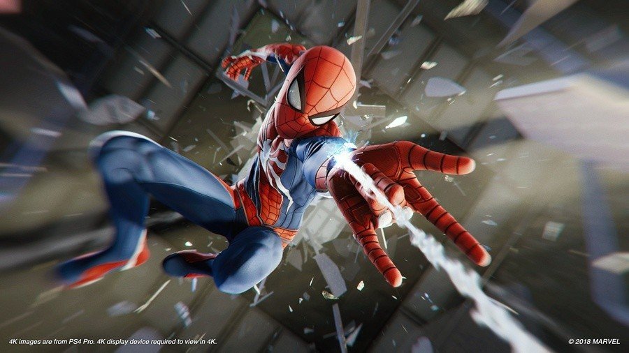 Marvel%image_alt%27s Spider-Man Fantastic Four Update PS4 PlayStation 4