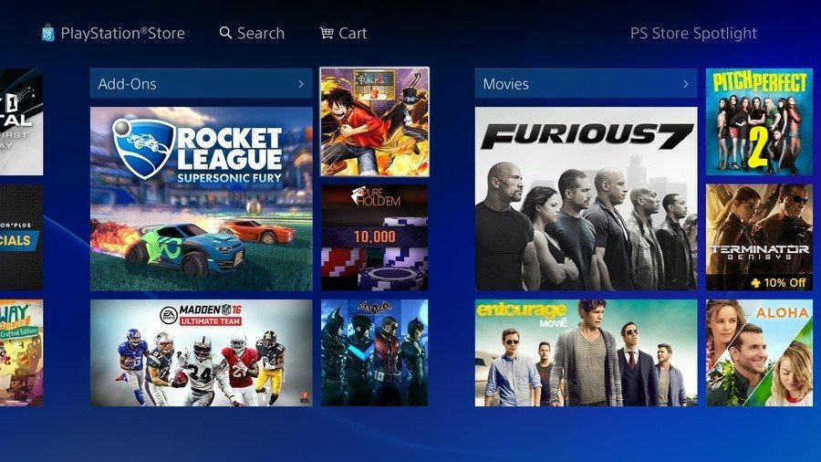 PlayStation Store PS Store Sony 1