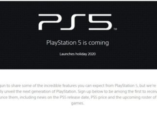 Página de PS5 añadida a la página web oficial de PlayStation, pide a los usuarios que se registren para recibir noticias sobre el precio, la fecha de lanzamiento y los juegos de lanzamiento