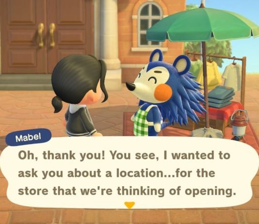 Cómo abrir la sastrería de las Hermanas Able en Animal Crossing: Nuevos Horizontes