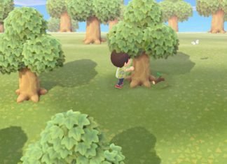 Animal Crossing: Guía New Horizons para encontrar más ramas de árboles