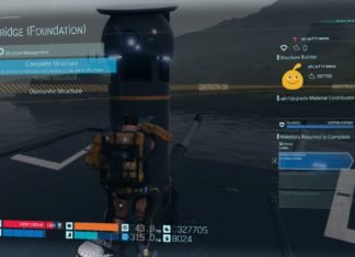 Guía de Death Stranding: Cómo construir estructuras y encontrar materiales