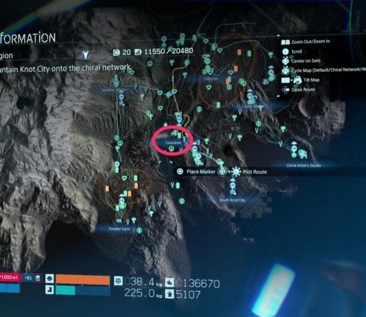 Guía de Death Stranding: Dónde encontrar a Conan O´Brien