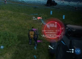 Guía de Death Stranding: Encontrar los artículos en el menú radial de la rueda de equipo