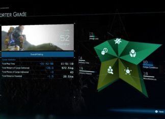 Guía de Death Stranding: Evaluación del orden y las estrellas de la calificación de portero, explicado