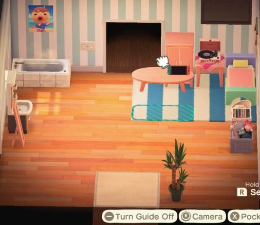Cómo mover y rotar los muebles en Animal Crossing: Nuevos Horizontes