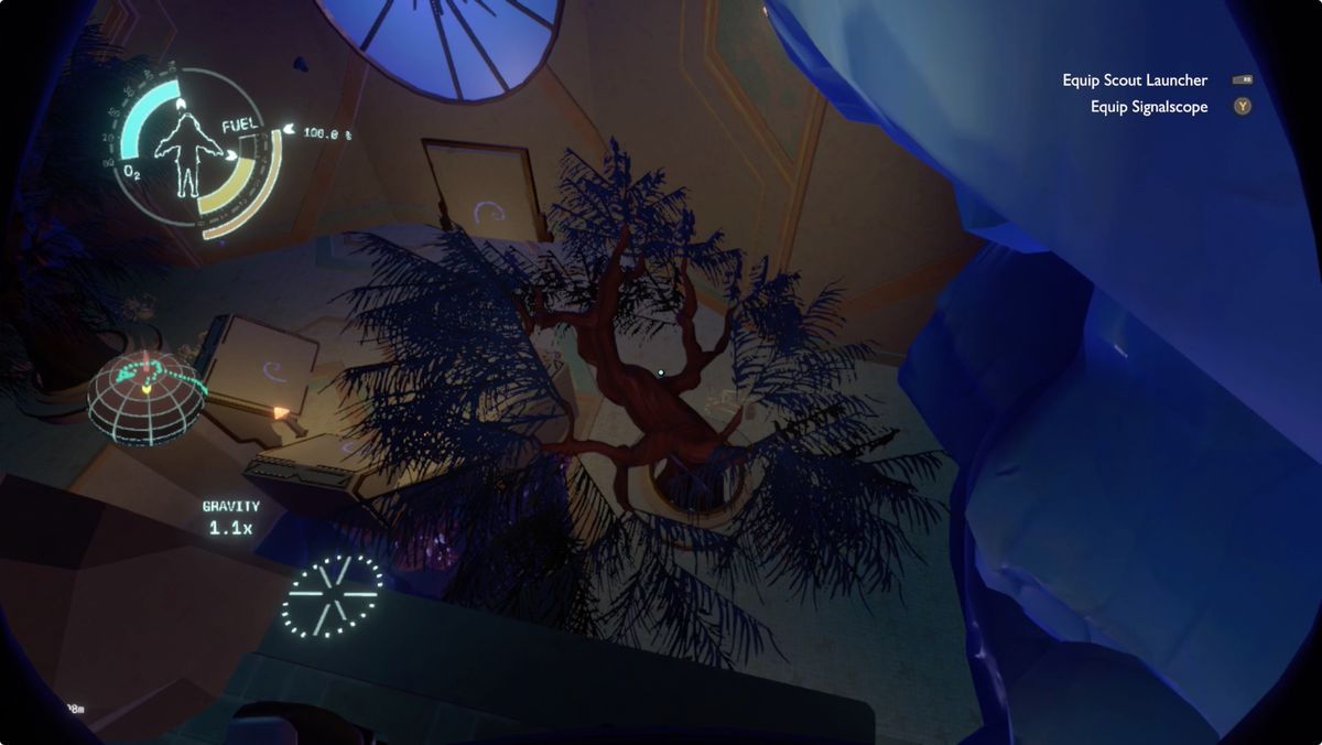 Outer Wilds Brittle Hollow Hanging City Eye Shrine