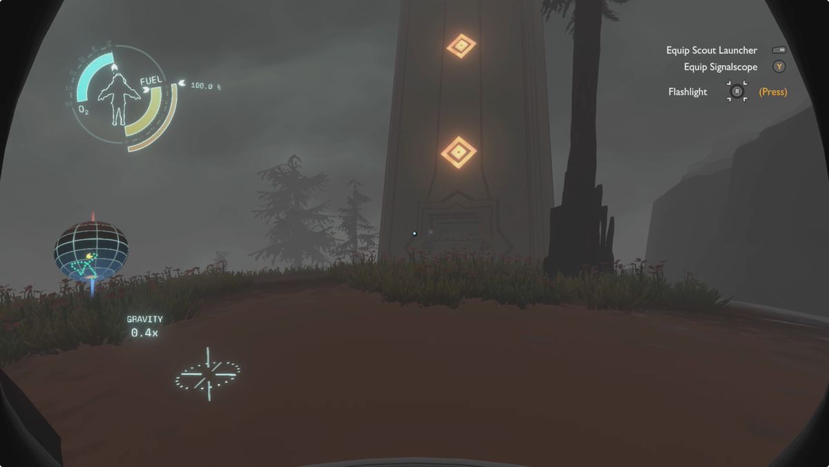 Outer Wilds Tower of Quantum Knowledge and Quantum Moon