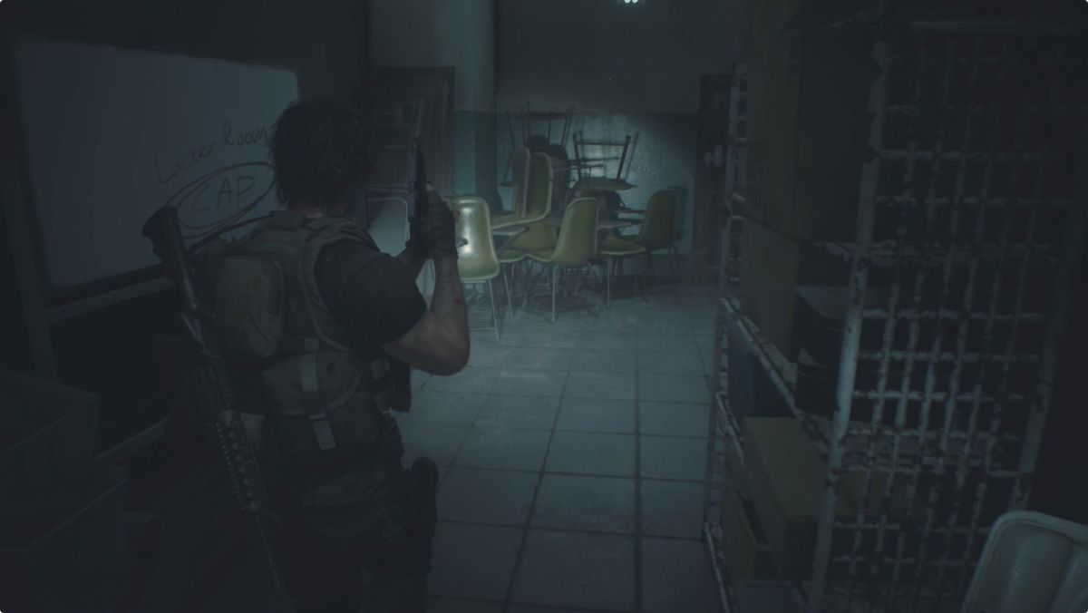 Resident Evil 3 Carlos Police Station Operations Room Shower Room Locker code