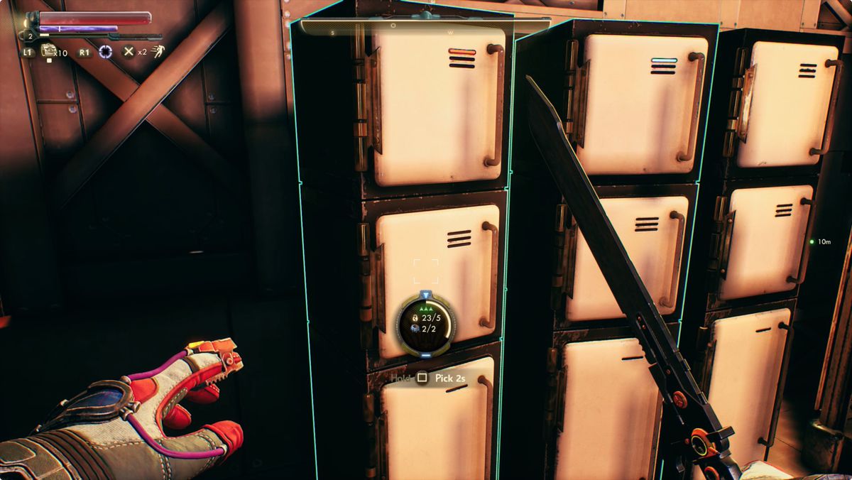 The Outer Worlds lockpicking