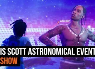 Fortnite bate el récord con 12 millones de personas que sintonizan el concierto de Travis Scott