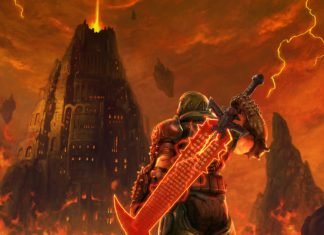DOOM Eternal rinde homenaje a la remodelación de Final Fantasy VII con una impresionante obra de arte