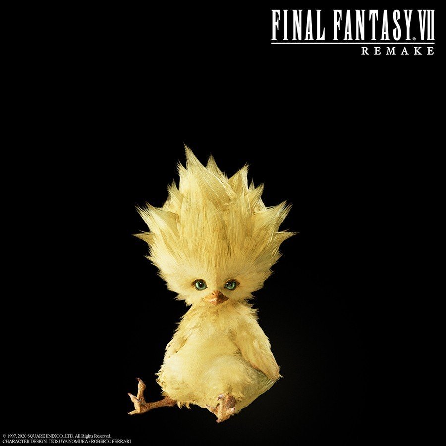 FInal Fantasy VII Remake Chocobo Chick Summon Art