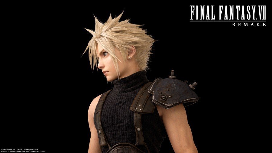 Final Fantasy VII Remake Cloud Official Art