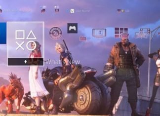 El tema gratuito de PS4 es un incentivo extra para descargar la demo de Final Fantasy VII Remake