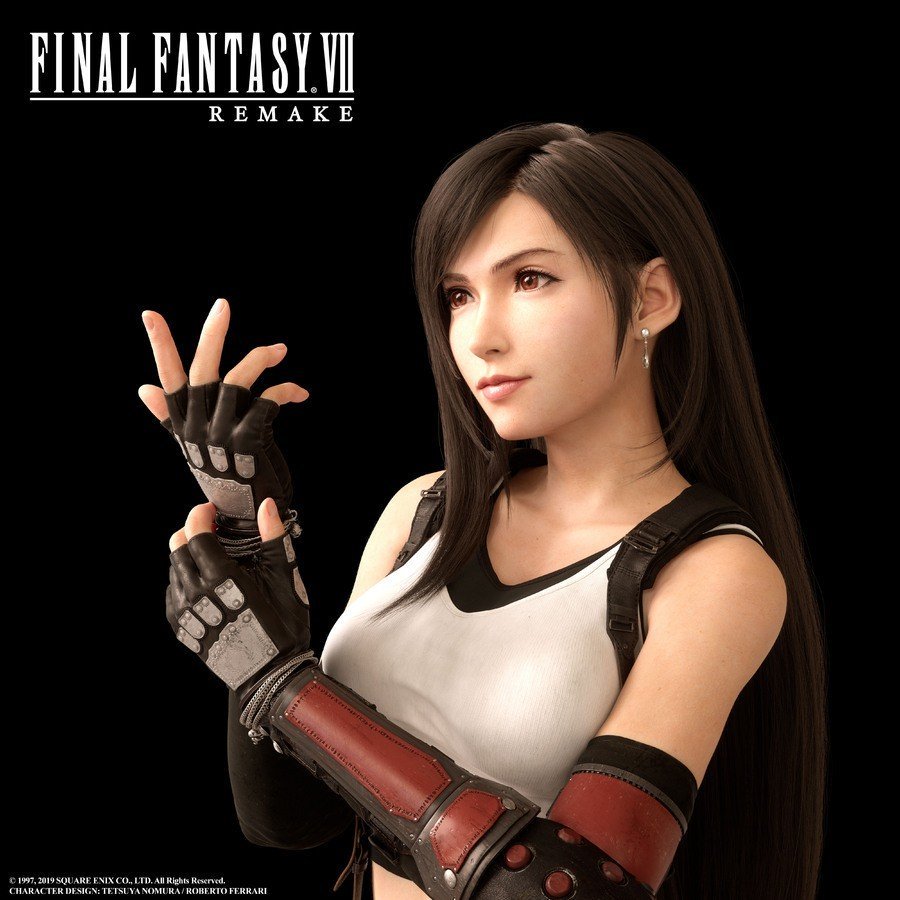 Final Fantasy VII Remake Tifa Art