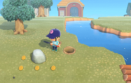 Dónde encontrar pepitas de hierro en Animal Crossing: Nuevos Horizontes