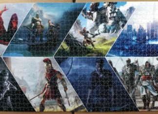 Al azar: PlayStation Fan Designs Epic 1000 Piece Puzzle de sus juegos favoritos de PS4