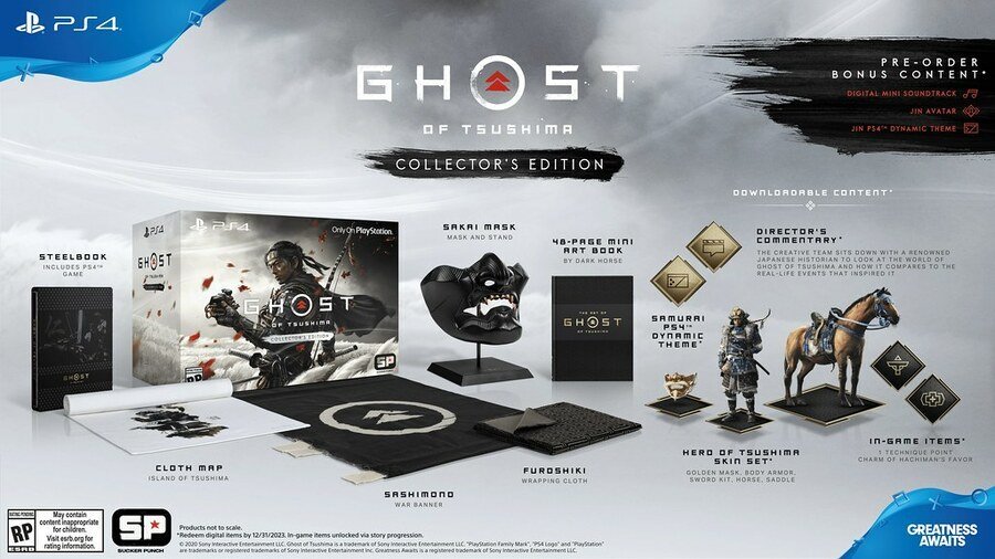 Ghost of Tsushima PS4 PlayStation 4 Collector%image_alt%27s Edition FAQ Guide 4
