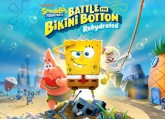 Bob Esponja rehidratado se ve como el gran F.U.N. en el nuevo video de juego