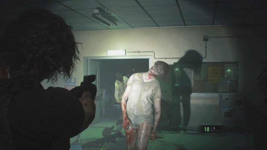 The hospital is full of zombies for you to take down