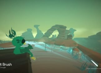 La aplicación PSVR de Painterly inclinó la sombra del pincel en PS4