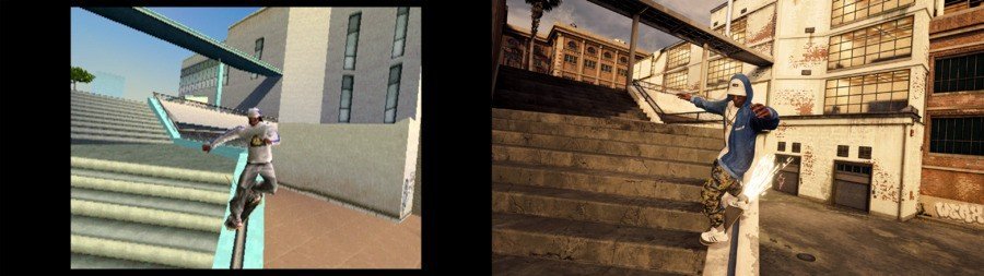 Tony Hawk%image_alt%27s Pro Skater 1 + 2 PS4 PlayStation 4 Comparisons 5