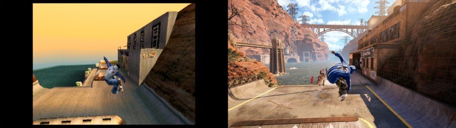 Tony Hawk%image_alt%27s Pro Skater 1 + 2 PS4 PlayStation 4 Comparisons 6
