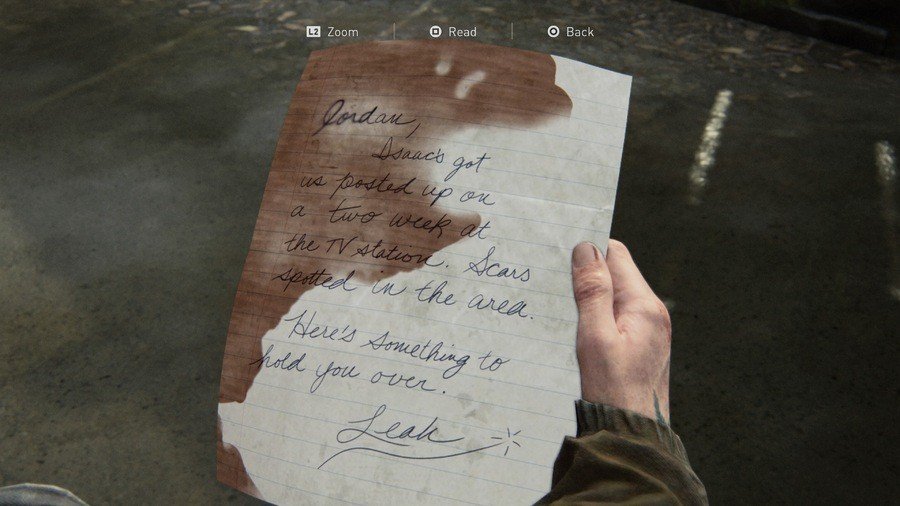 The Last of Us 2 Eastbrook Elementary Collectibles Guide Artefact 1