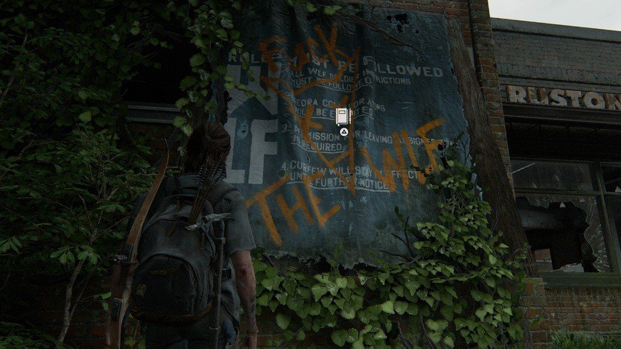 The Last of Us 2 Hillcrest Collectibles Guide Journal Entry 1