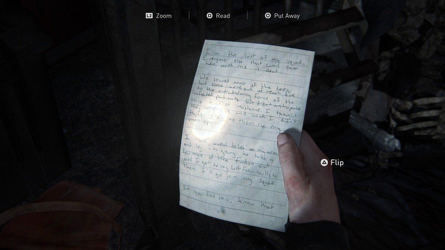 The Last of Us 2 Ground Zero Collectibles Guide Artefact 2