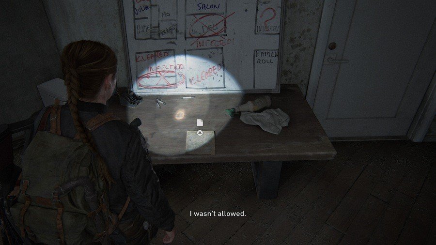 The Last of Us 2 The Shortcut Collectibles Guide Artefact 2