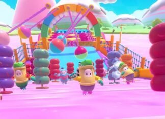 Jugador de Fall Guys al azar sufre un rompecorazones en Slime Climb Climb.