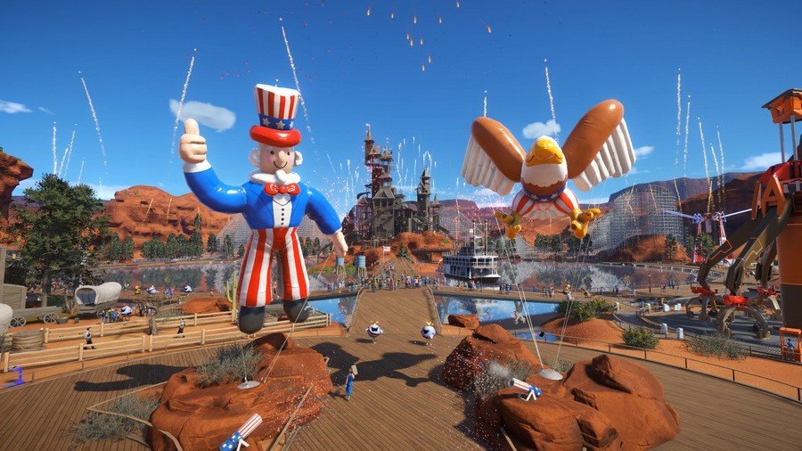 Planet Coaster PS4 PS5 PlayStation 5 Hands On 2