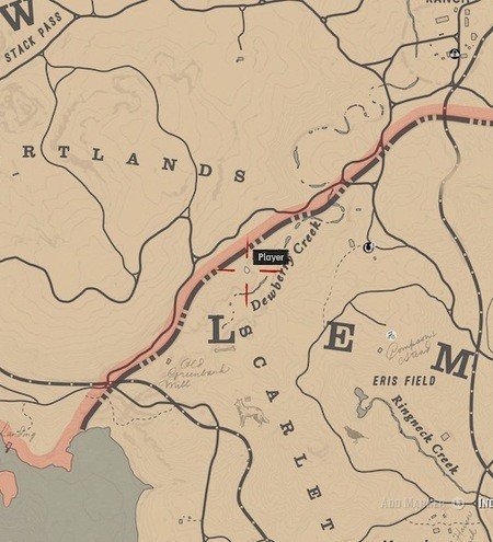 Red Dead Redemption 2 Dinosaur Bones Locations Guide 5