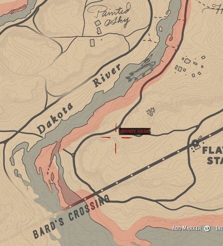 Red Dead Redemption 2 Jack Hall Gang Treasure Map Locations 3