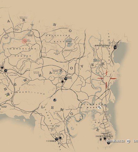Guía de Red Dead Redemption 2: Mapa del tesoro del rastro envenenado -  Millenium