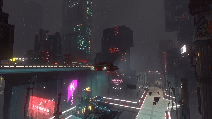 Cloudpunk Review - Screenshot 1 of 6