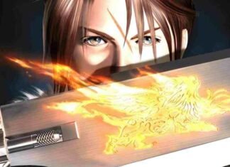 Toma una copia física de Final Fantasy VIII remasterizada en PS4