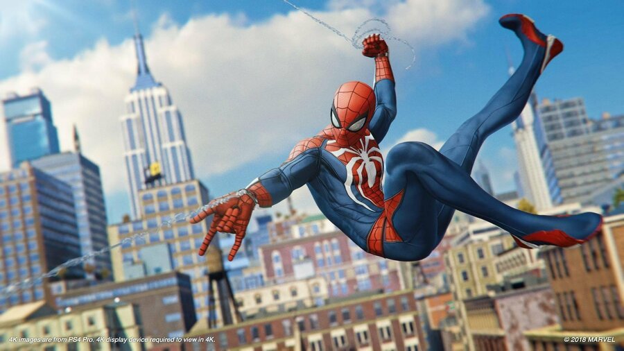 Marvel%image_alt%27s Spider-Man Remastered PS5 PS4 PlayStation 4