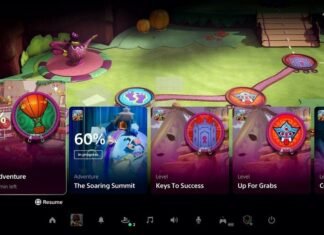 La interfaz de usuario de News PS5 funciona en Native 4K con HDR